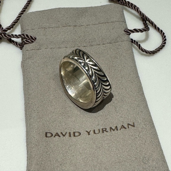 David Yurman Tigers Eye Signet Ring - Siz 10 - Picture 4 of 8